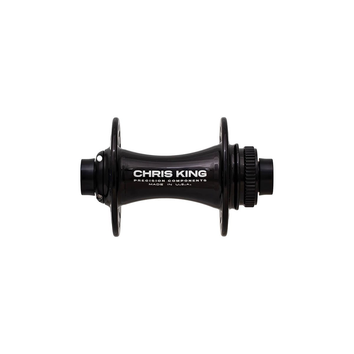 CHRIS KING BOOST CENTERLOCK Front Hub 24 Holes Black