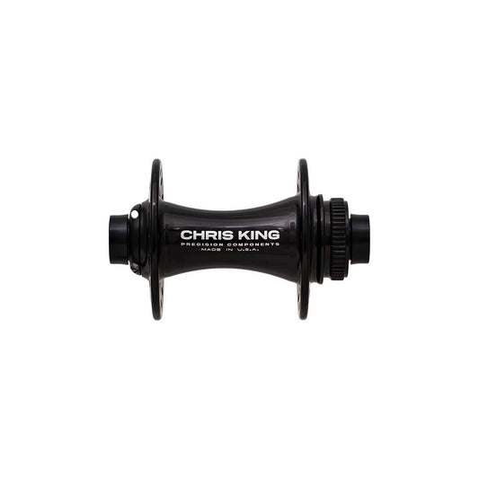 CHRIS KING BOOST CENTERLOCK Front Hub 24 Holes Black