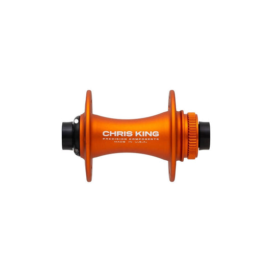 CHRIS KING BOOST CENTERLOCK Front Hub Matt Orange
