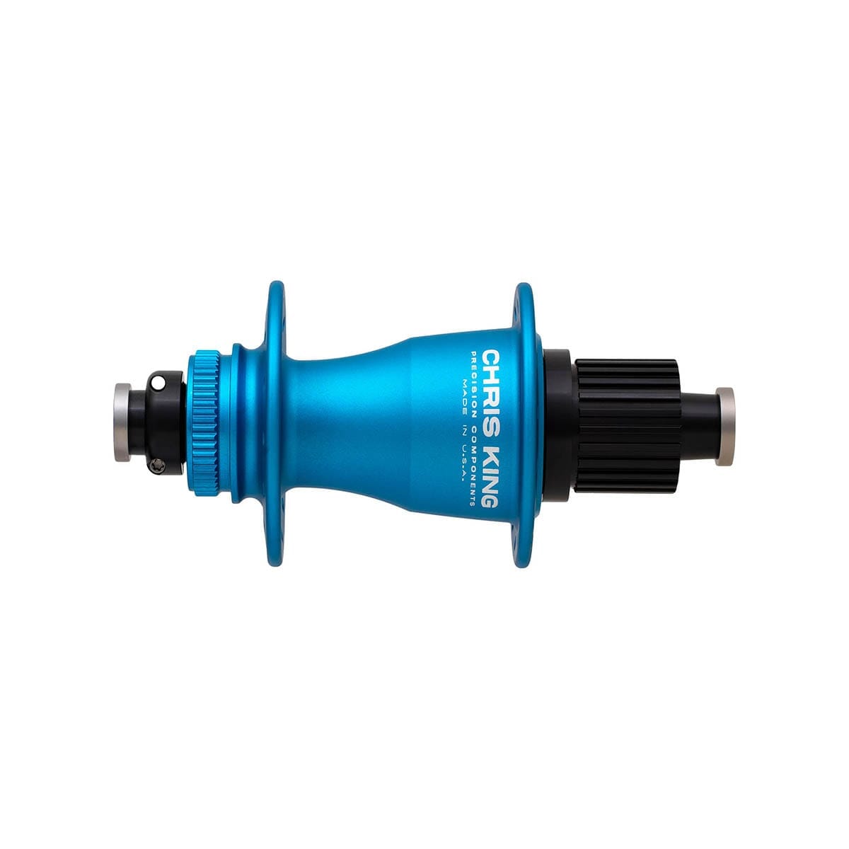 CHRIS KING BOOST CENTERLOCK 28 Holes Matte Turquoise Rear Hub