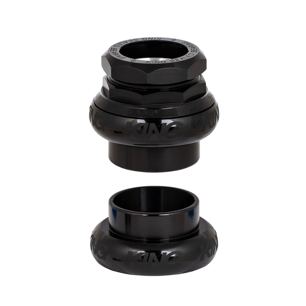 Eksternt styreleje CHRIS KING GRIPNUT SOTTO VOCE 1" Sort