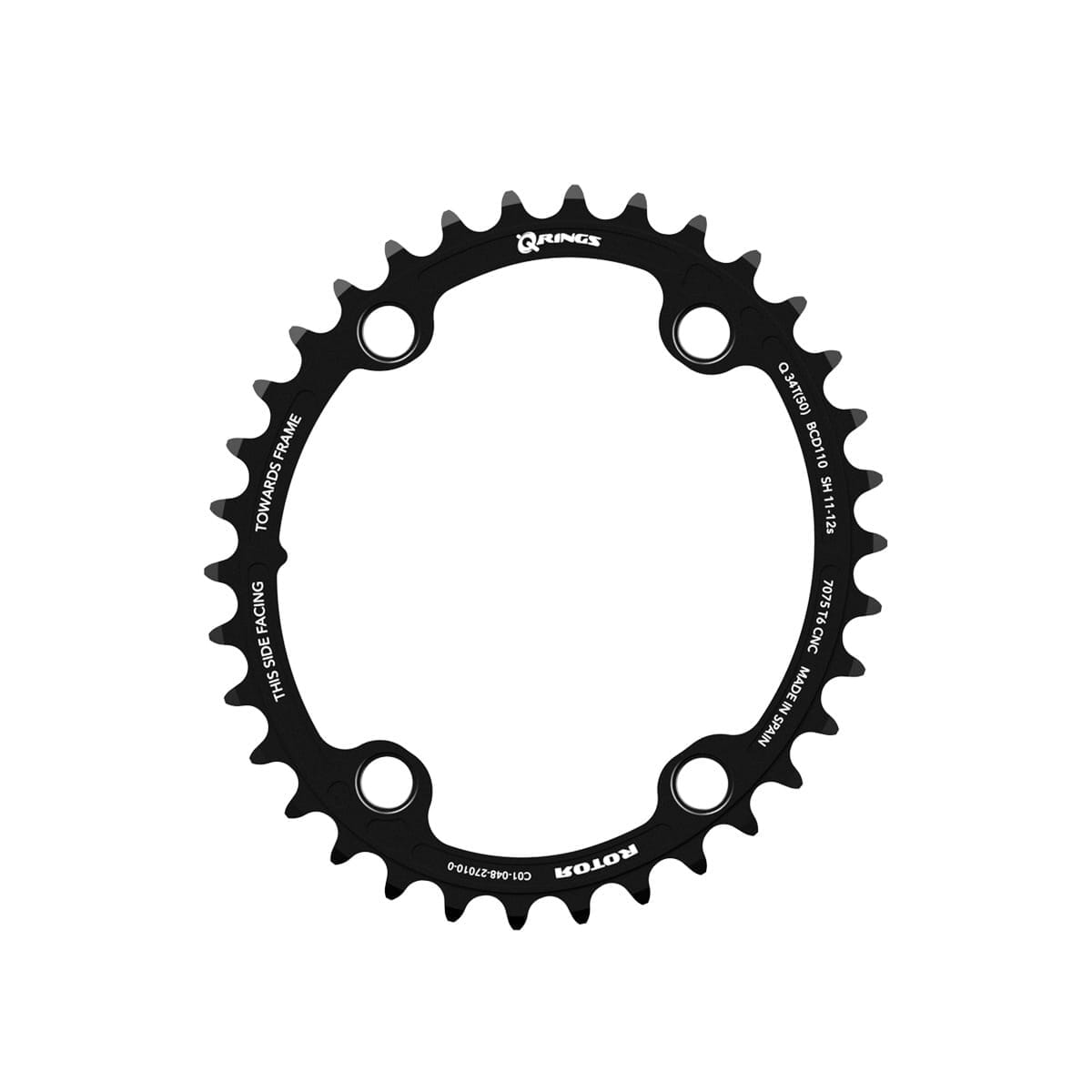 ROTOR Q-RINGS 110 mm 11-12S Inner Chainring