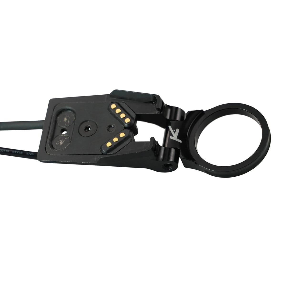 Forskudt holder til BOSCH E-BIKE KEDGE computer Sort