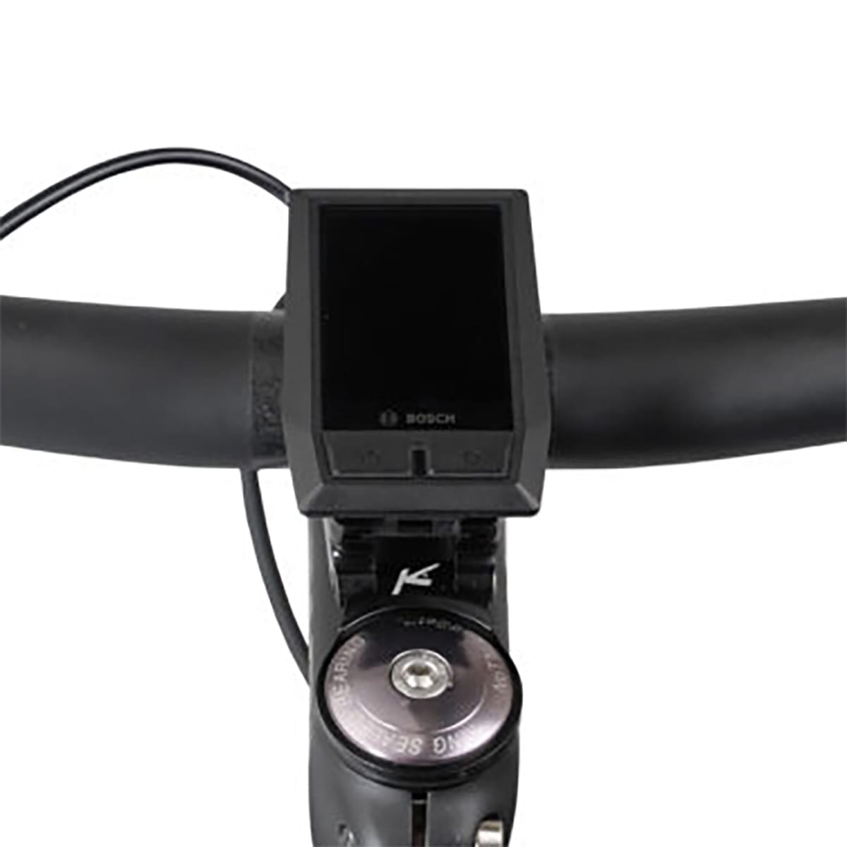 Forskudt holder til BOSCH E-BIKE KEDGE computer Sort