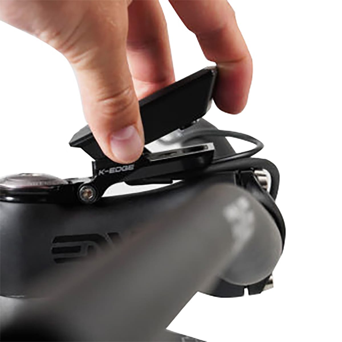 Forskudt holder til BOSCH E-BIKE KEDGE computer Sort