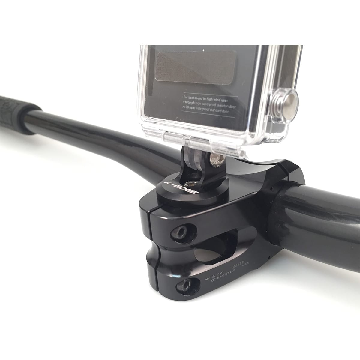 Uchwyt Mostka K-EDGE GO BIG TOP CAP do GoPro Czarny