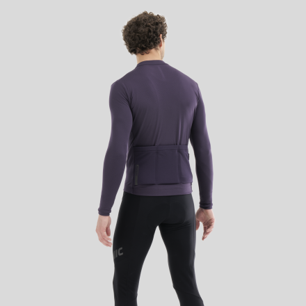 MAVIC AKSIUM THERMO Long Sleeve Jersey Purple