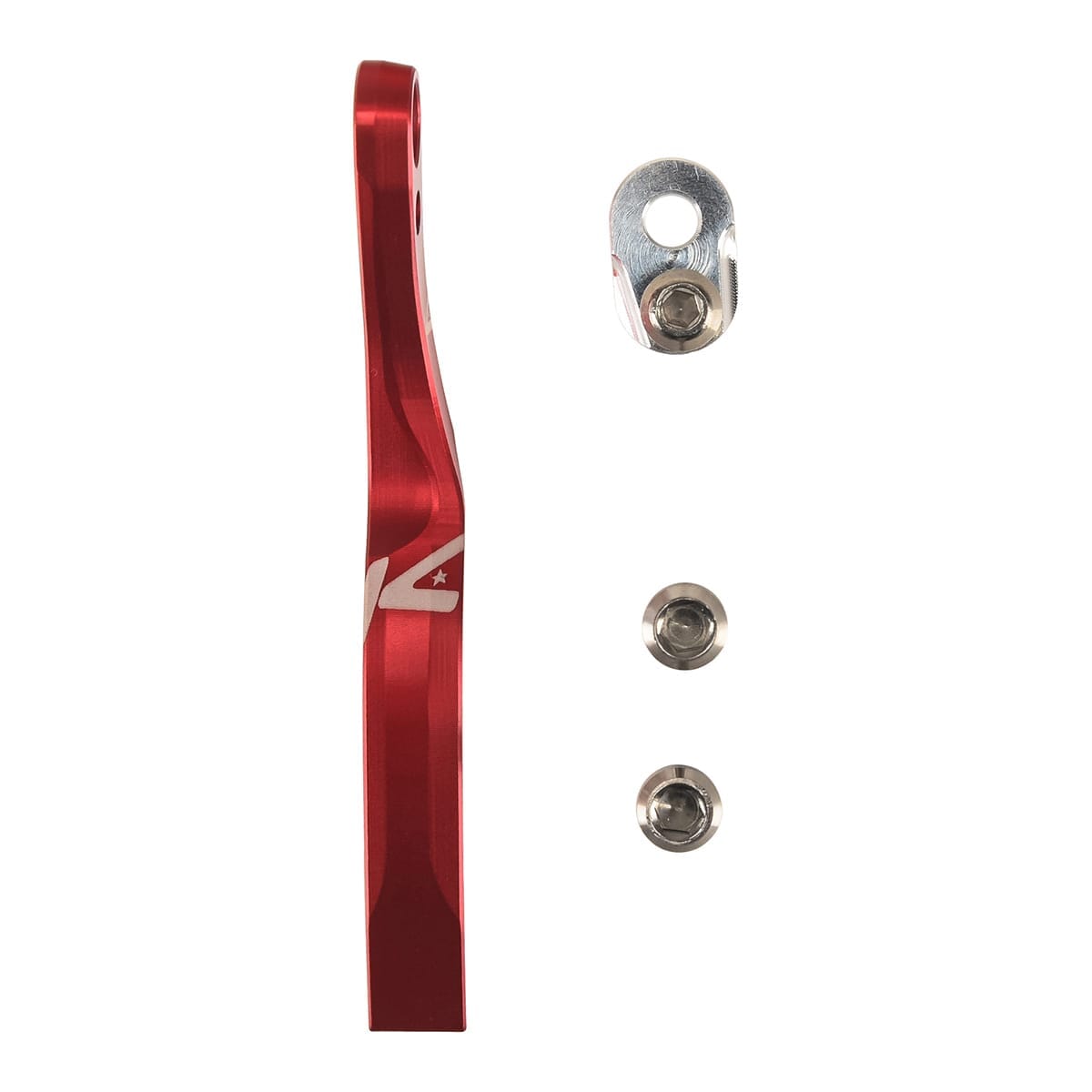 K-EDGE PRO ROAD Braze-On Derailleur Hanger Red