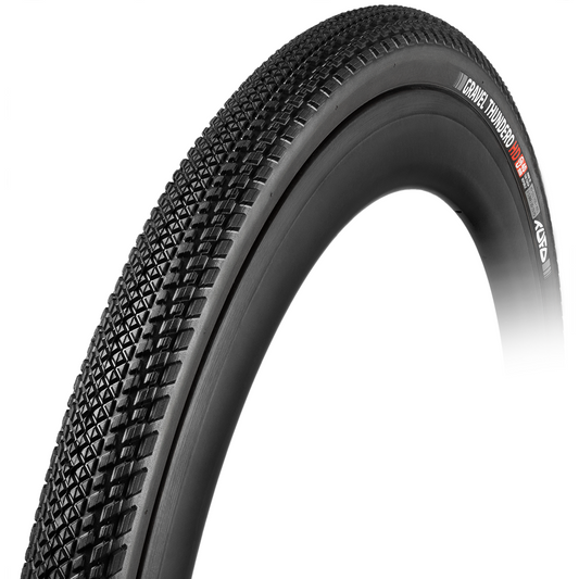 Däck TUFO GRAVEL THUNDERO HD 700c TubeType Vikbart Svart