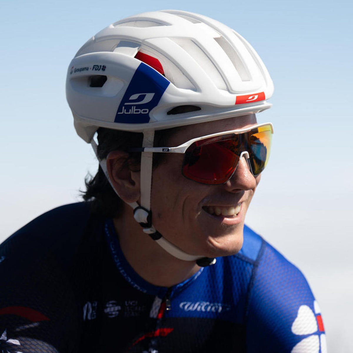 Weghelm JULBO FINISHER EVO FDJ Wit
