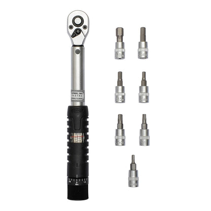 Cheie dinamometrică BBB TORQUESET 7 capete (2-14 Nm)