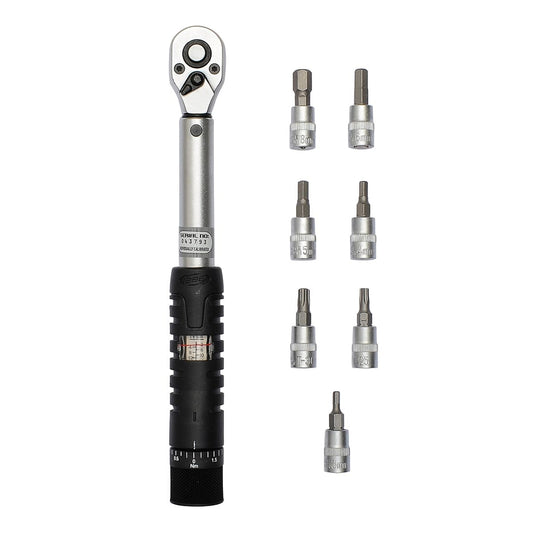 Klucz dynamometryczny BBB TORQUESET 7 końcówek (2-14 Nm)