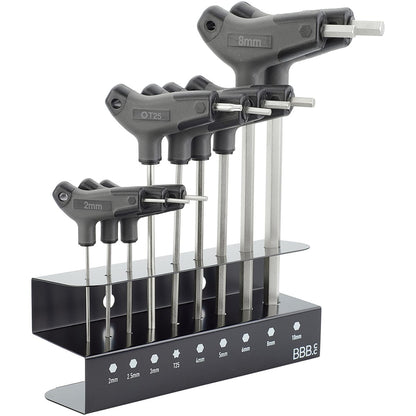 Σετ 8 Κλειδιών Allen σε T και 1 κλειδί Torx BBB BTL-45S
