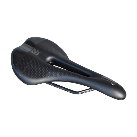 PRO TURNIX GEL Saddle 142mm Stainless Steel Rails Black