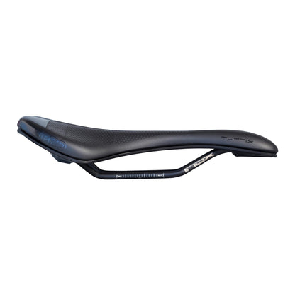 Sadul PRO TURNIX GEL 142mm Roostevabast Terasest Relsid Must
