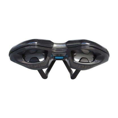 Sadul PRO FALCON GEL 142mm Roostevabad relsid Must