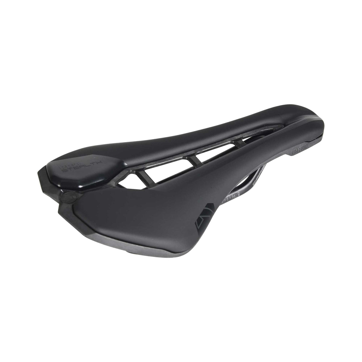 Zadel PRO STEALTH TEAM 142 mm Carbon Rails Zwart