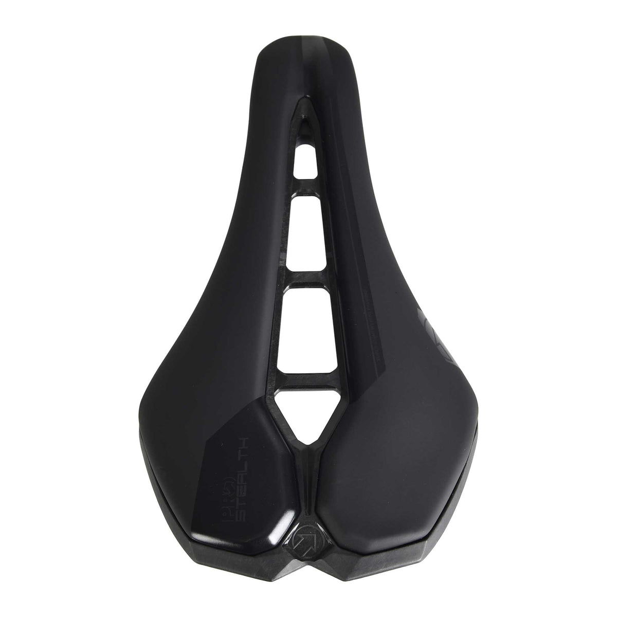 Zadel PRO STEALTH TEAM 142 mm Carbon Rails Zwart