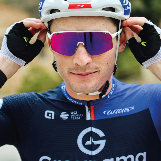 Okulary JULBO INTENSITY Groupama-FDJ Spectron HD3 Niebieskie