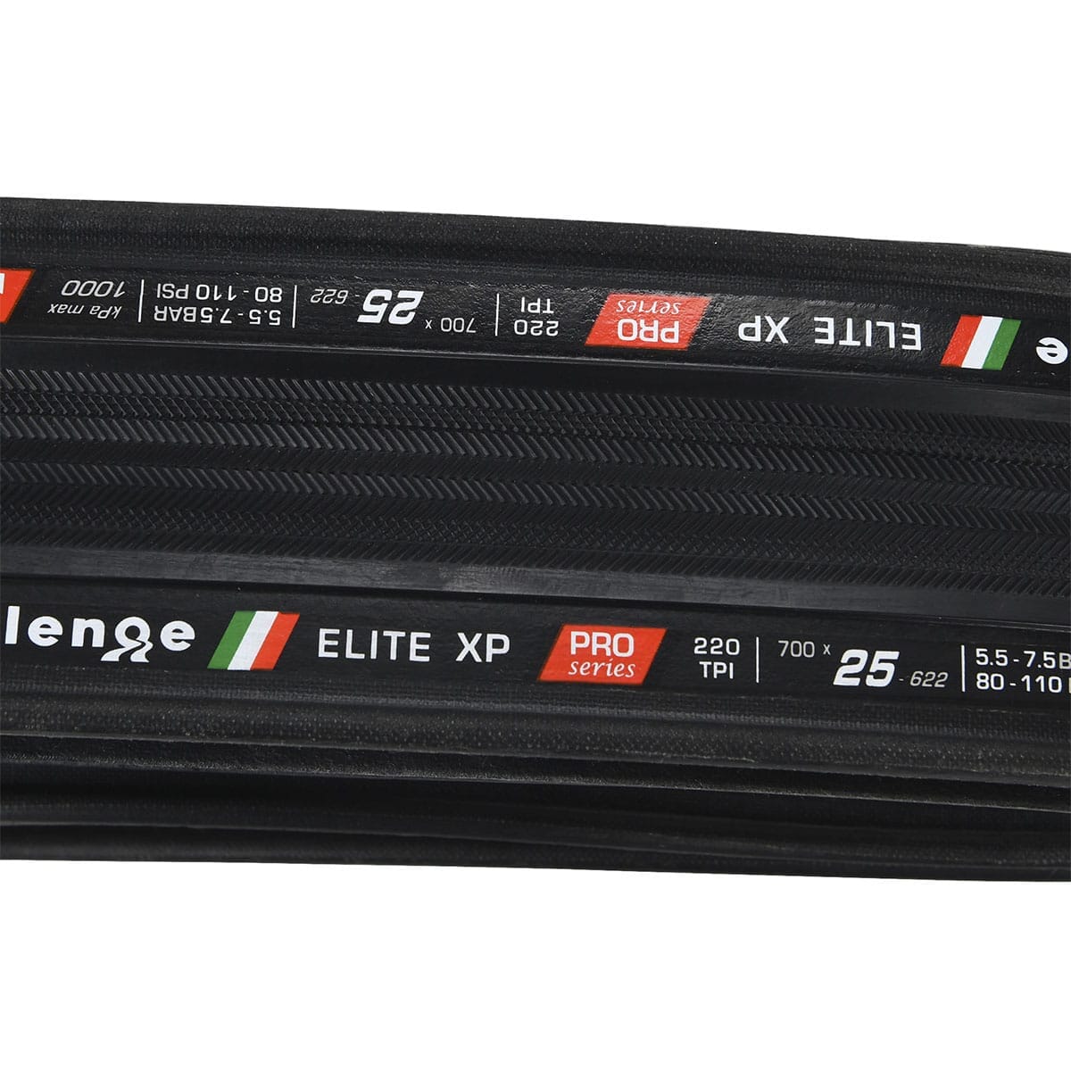 Däck CHALLENGE OPEN ELITE XP 700x25c TubeType Mjukt Svart