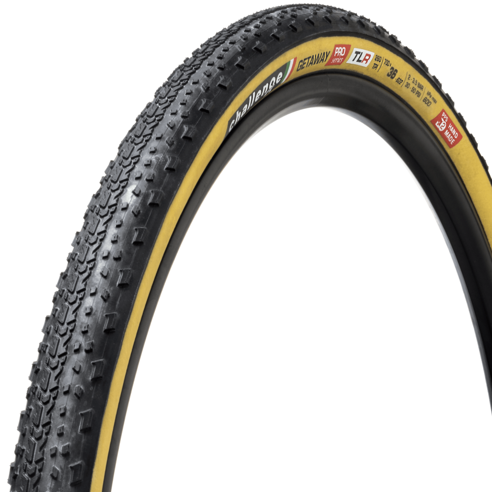 Ελαστικό CHALLENGE OPEN GETAWAY 700c Tubeless Ready Μπεζ