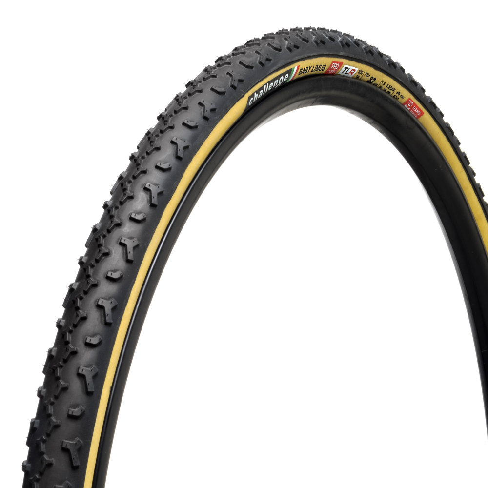 Dæk CHALLENGE OPEN BABY LIMUS 700x33c Tubeless Ready Beige