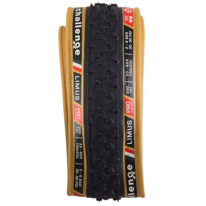 Anvelopă CHALLENGE OPEN LIMUS PRO 700x33c bej