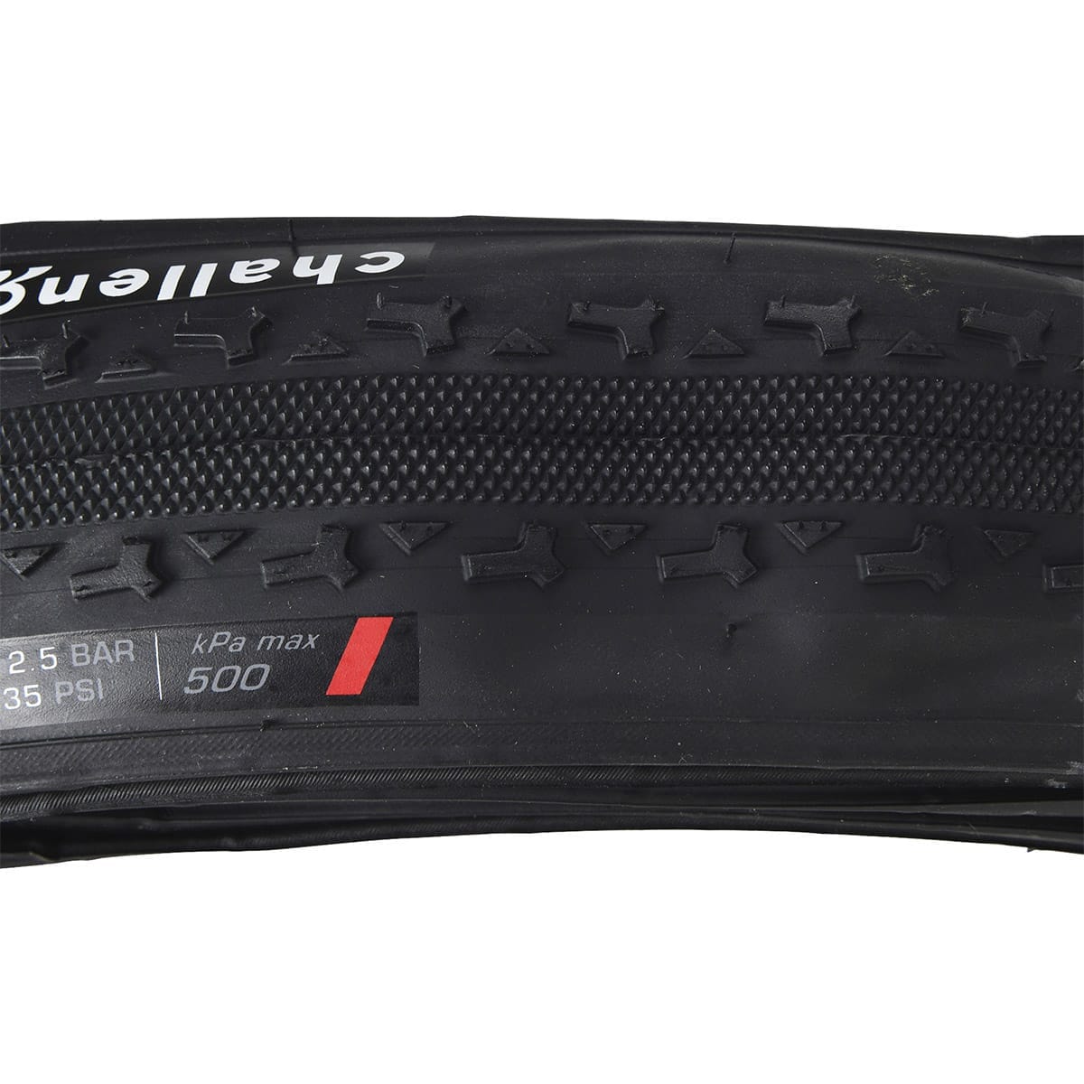 Dæk CHALLENGE CHICANE 700x33c Tubeless Ready Souple Sort