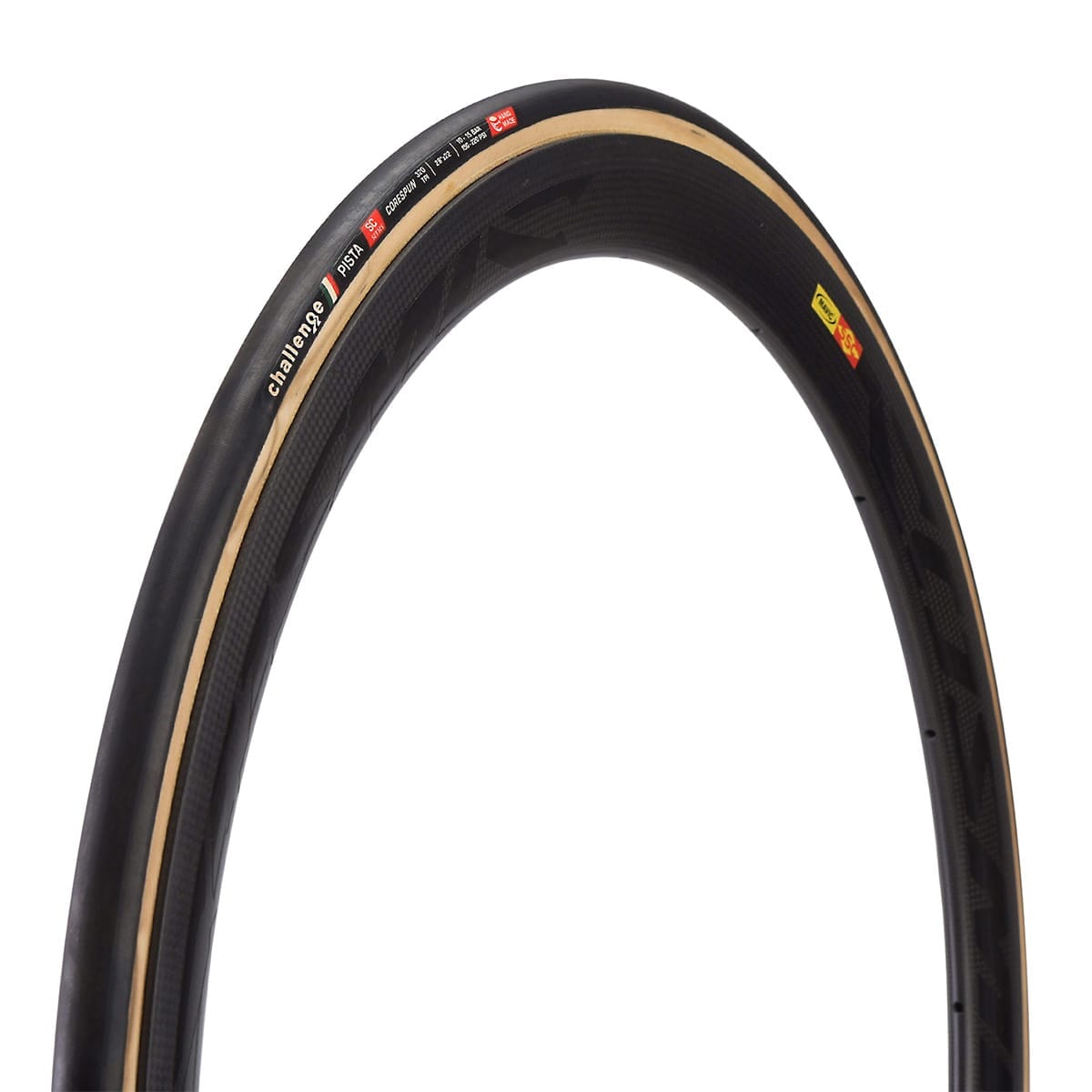 Rørdæk CHALLENGE PISTA SC SOFT 700x22c Beige