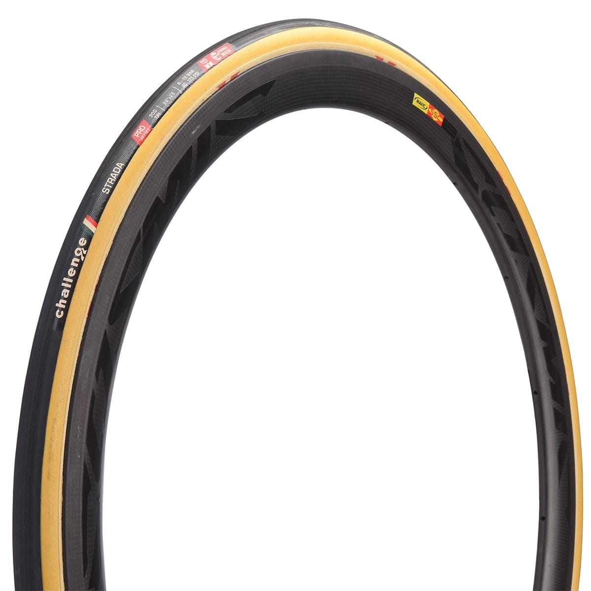 CHALLENGE STRADA PRO 700x25c beige tubular-rengas
