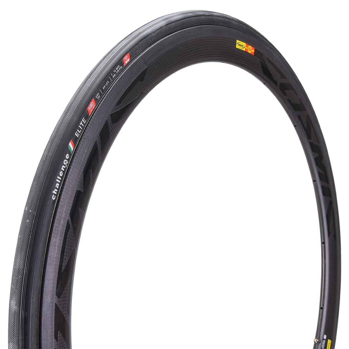 Ελαστικό (boyau) CHALLENGE ELITE PRO 700x23c Μαύρο