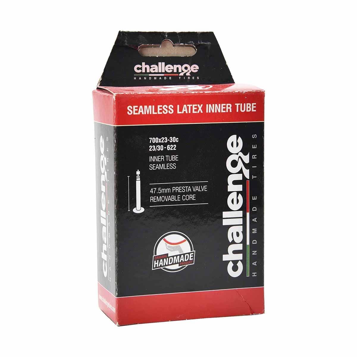 Duše CHALLENGE LATEX ROAD 700x23/30c Presta 47mm