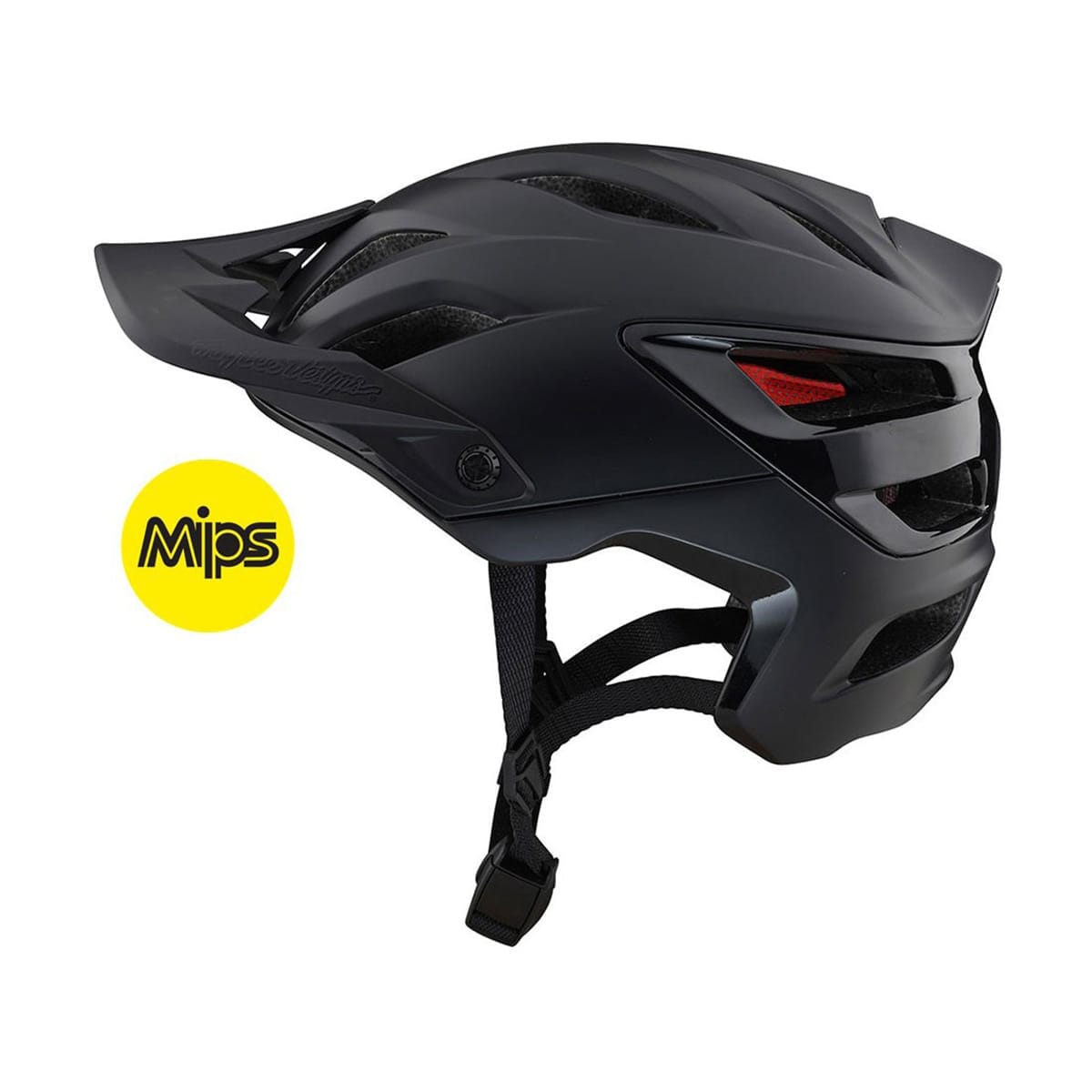 TROY LEE DESIGNS A3 MIPS UNO Black MTB Helmet
