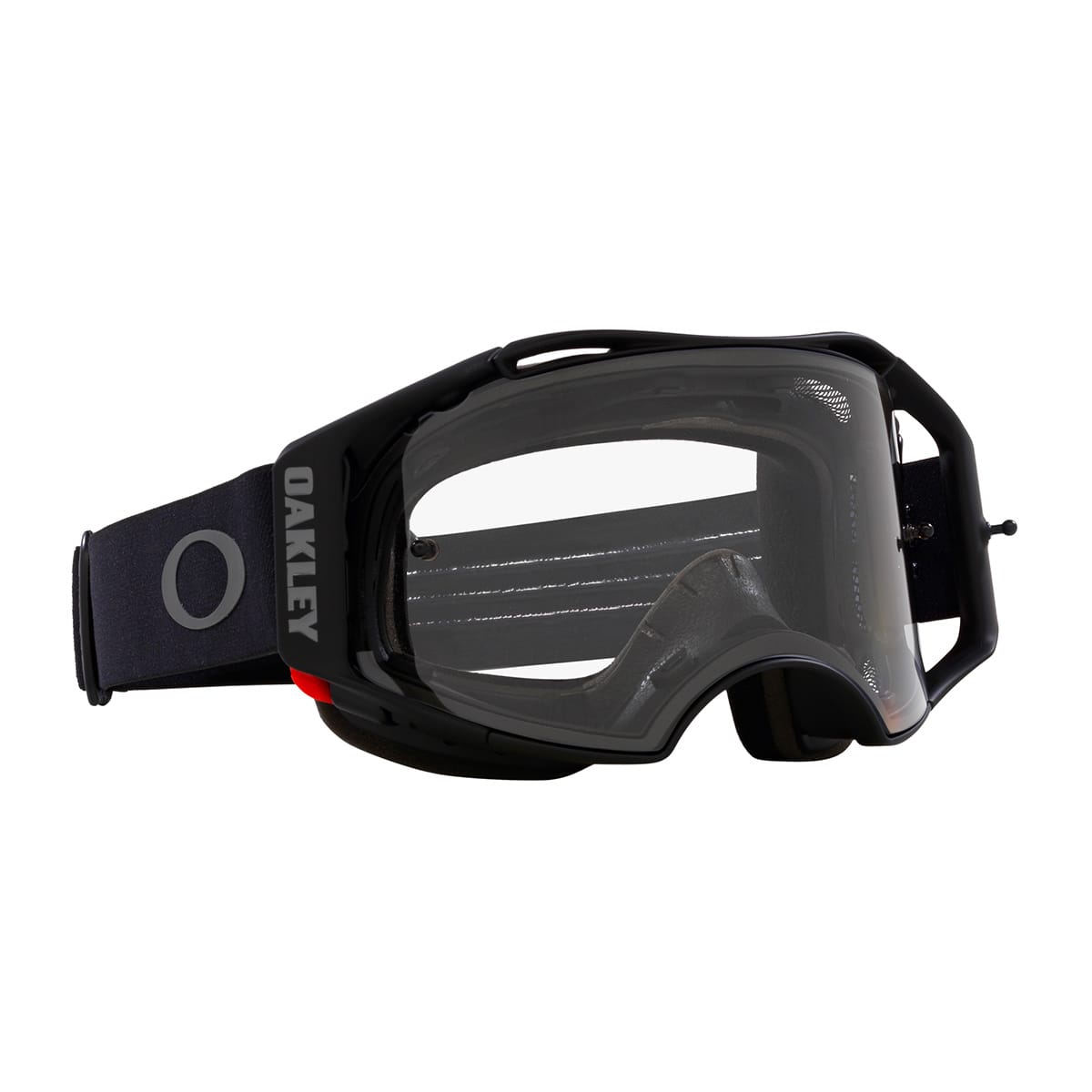 OAKLEY AIRBRAKE MTB Black Gunmetal Goggle Clear Lens OO7107-21