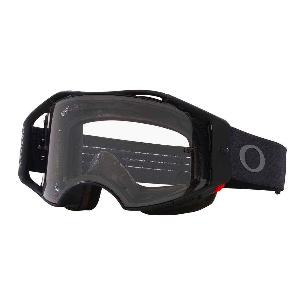 OAKLEY AIRBRAKE MTB Black Gunmetal Goggle Clear Lens OO7107-21