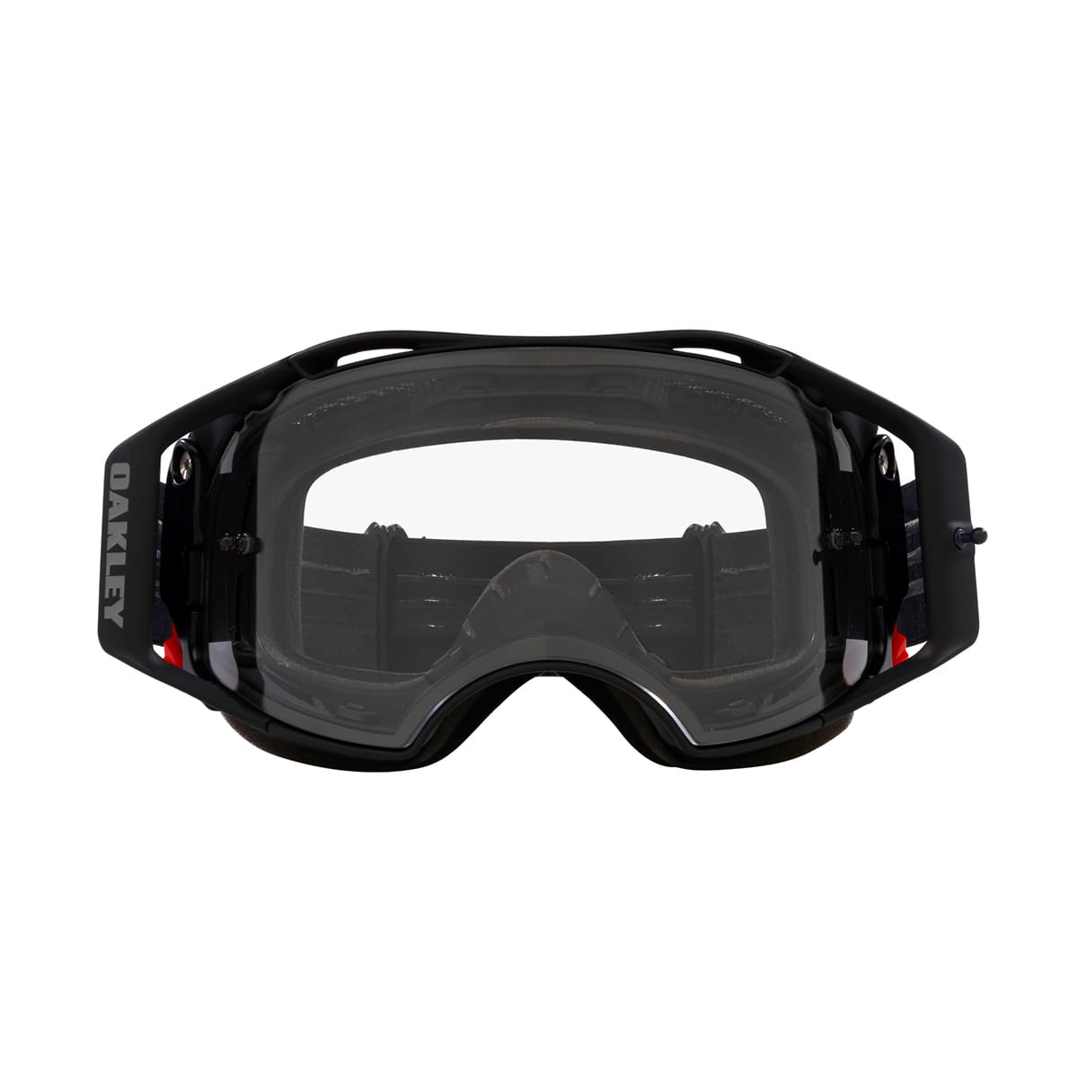 OAKLEY AIRBRAKE MTB Black Gunmetal Goggle Clear Lens OO7107-21