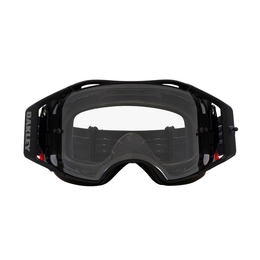 OAKLEY AIRBRAKE MTB Black Gunmetal Goggle Clear Lens OO7107-21