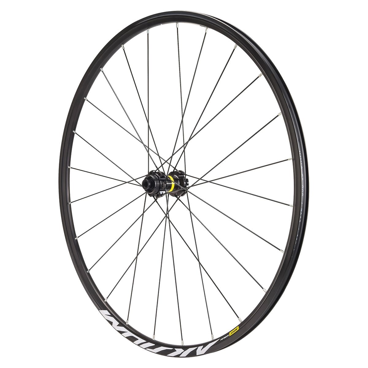 MAVIC AKSIUM DISC Front Wheel with Tyres (Centre Lock)