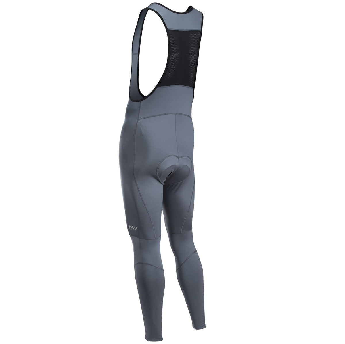 NORTHWAVE ACTIVE GEL pitkät henkselikuusihousut harmaa