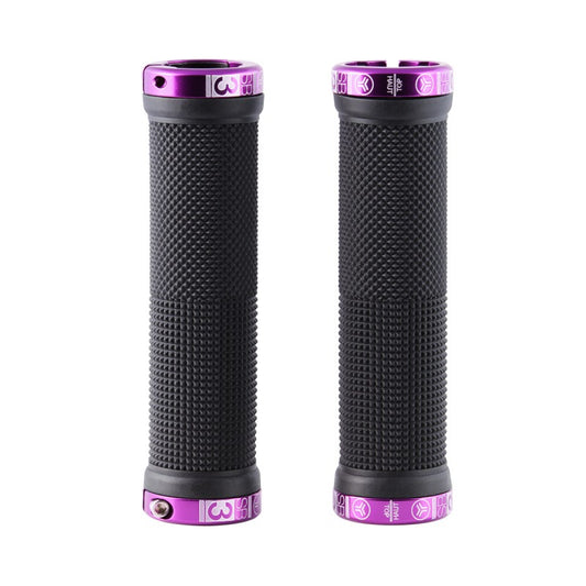Grips SB3 KHEOPS Lock-On 129 mm Zwart/Paars