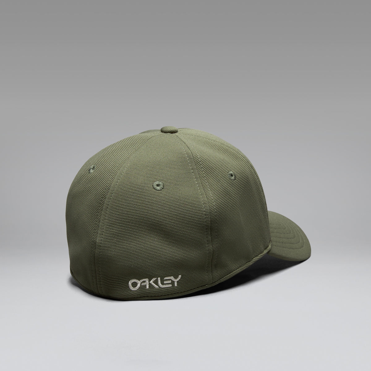 OAKLEY 6 PANEL STRETCH METALLIC Cap Khaki