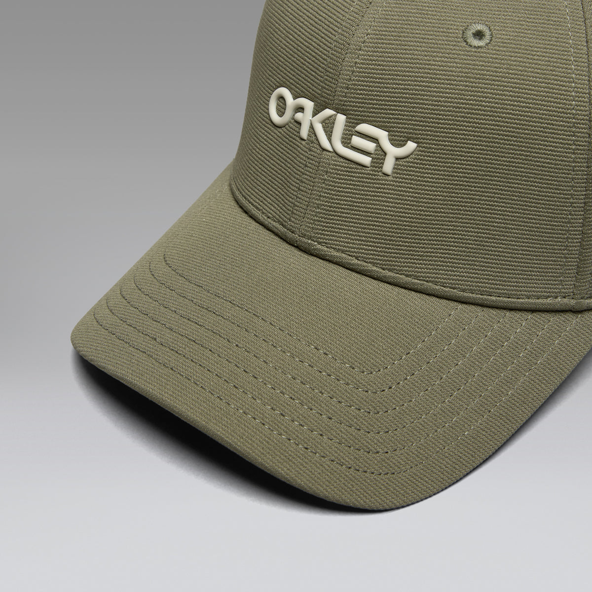 OAKLEY 6 PANEL STRETCH METALLIC Cap Khaki