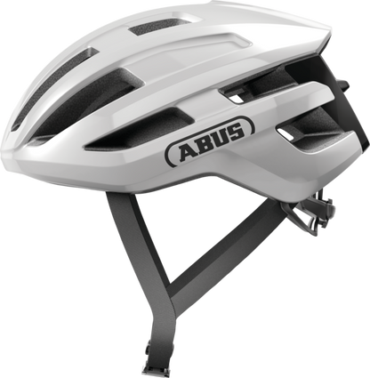 Šosejas ķivere ABUS POWERDOME Balta