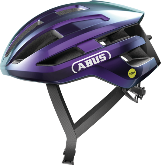 Road Helmet ABUS POWERDOME MIPS Flip Flop Violet