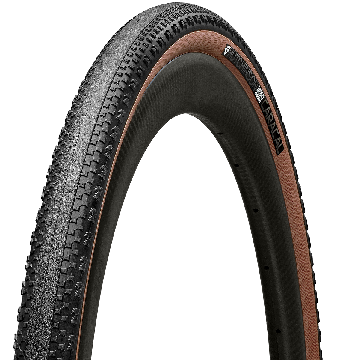 Band HUTCHINSON CARACAL HARDSKIN 700x45c Tubeless Ready Bruin