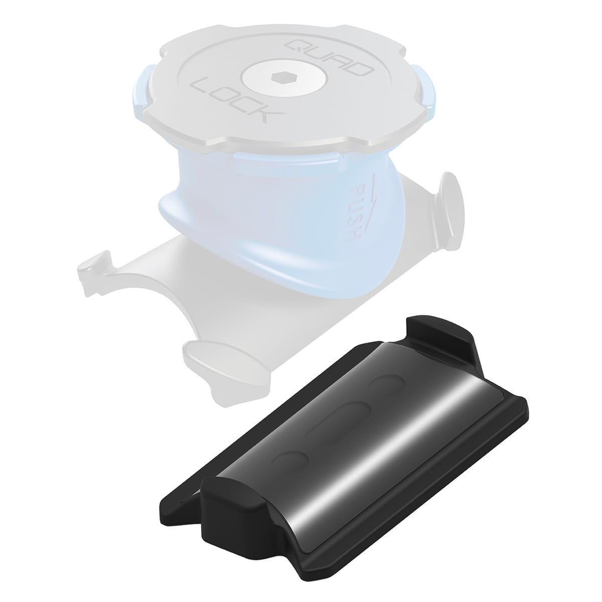 Ohjaustankoteline QUADLOCK Flat Bar Adaptor