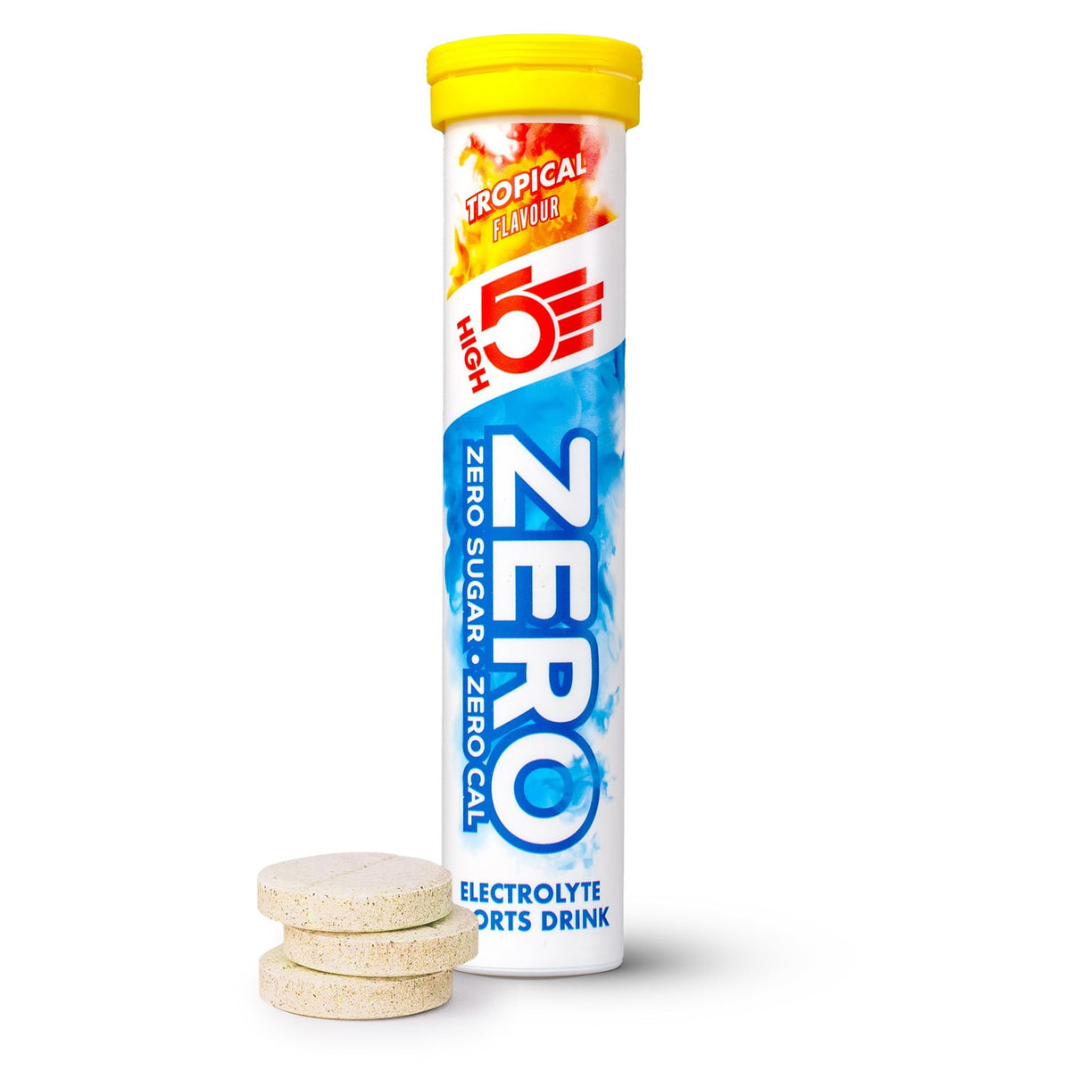 Tabletki Nawadniające Elektrolity HIGH5 ZERO (x20) Tropikalne
