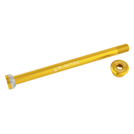 Zadní osa kola BURGTEC 171 mm pro rámy Transition Zlatá