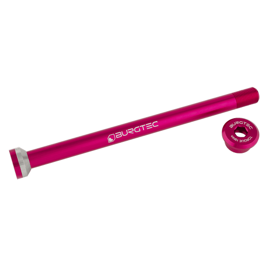 BURGTEC 171mm Takapyörän Akseli Transition-rungoille Roosa