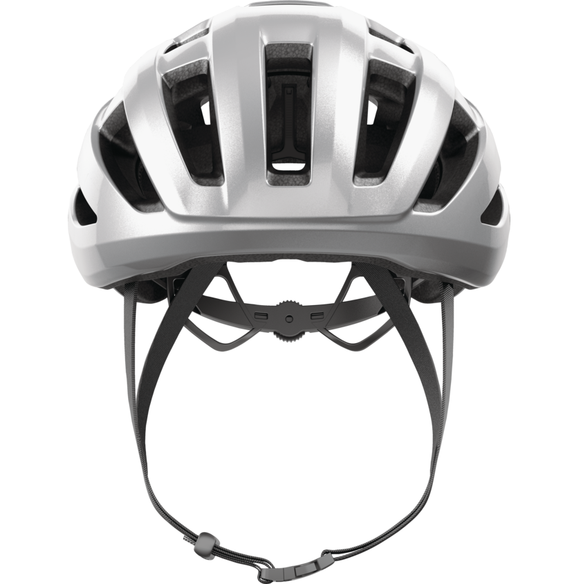 Road Helmet ABUS POWERDOME Silver